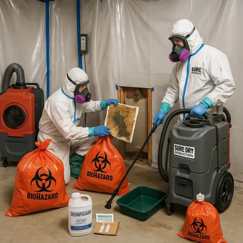 Contaminated Water Handling Protocols process in Mayfield, PA